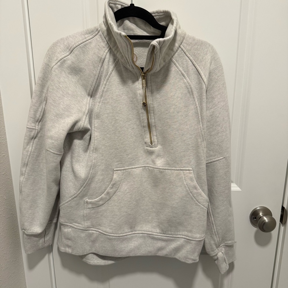 Lululemon Scuba Oversized Funnel Neck Half Zip Long